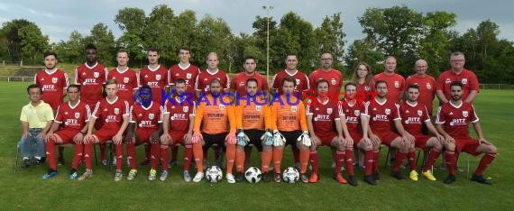 Saison 2018/19 SV Eichelberg Mannschaftsfoto 06.07.2018 (© Kraichgausport / Loerz)