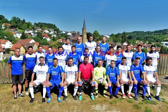 Saison 2018/19 TSV Waldangelloch Mannschaftsfoto  (© Kraichgausport / Loerz)