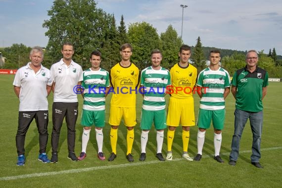 Saison 2018/19 Mannschaftsfoto FC Zuzenhausen Verbandsliga (© Kraichgausport / Loerz)