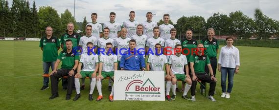 Saison 2018/19 Mannschaftsfoto FC Zuzenhausen Kreisliga (© Kraichgausport / Loerz)