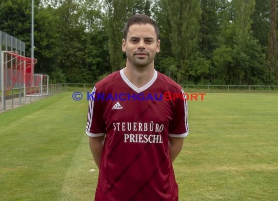 Saison 2018/19 SV Hilsbach Mannschaftsfoto  (© Kraichgausport / Loerz)