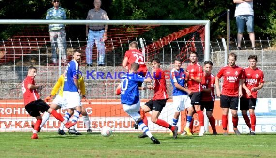 Saison 2018/19 Verbandsliga Nordbaden VfB Eppingen vs TSV Mutschelbach (© Siegfried Lörz)