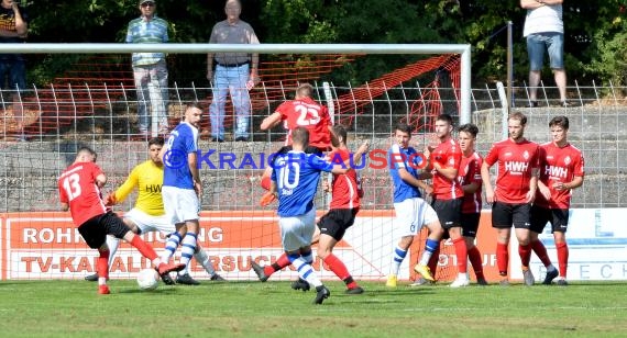 Saison 2018/19 Verbandsliga Nordbaden VfB Eppingen vs TSV Mutschelbach (© Siegfried Lörz)