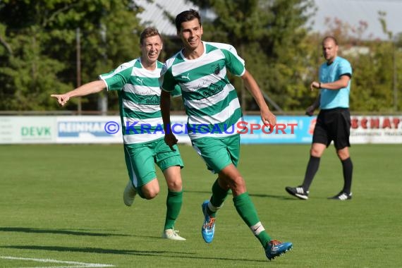 Saison 2018/19 Verbandsliga Nordbaden FC Zuzenhausen vs FC Olympia Kirrlach (© Siegfried Lörz)