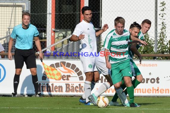 Saison 2018/19 Verbandsliga Nordbaden FC Zuzenhausen vs FC Olympia Kirrlach (© Siegfried Lörz)