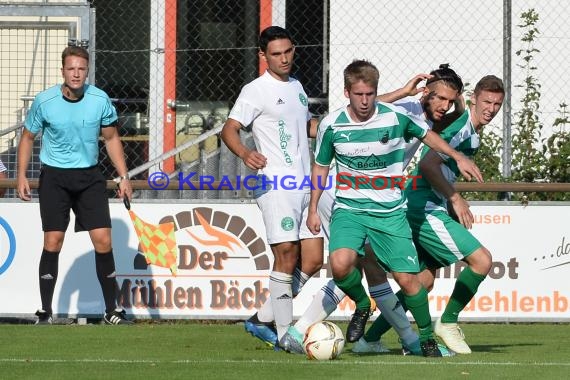 Saison 2018/19 Verbandsliga Nordbaden FC Zuzenhausen vs FC Olympia Kirrlach (© Siegfried Lörz)