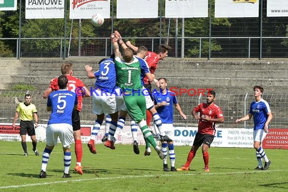 Saison 2018/19 Verbandsliga Nordbaden VfB Eppingen vs TSV Mutschelbach (© Siegfried Lörz)