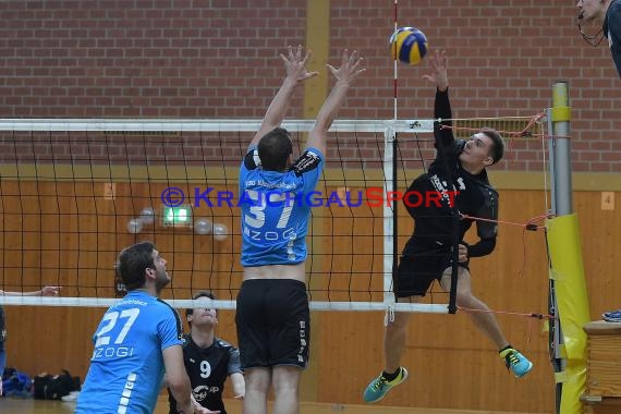 Volleyball Verbandsliga SG Sinsheim/Helmstadt vs VSG Kleinsteinbach (© Siegfried Lörz)