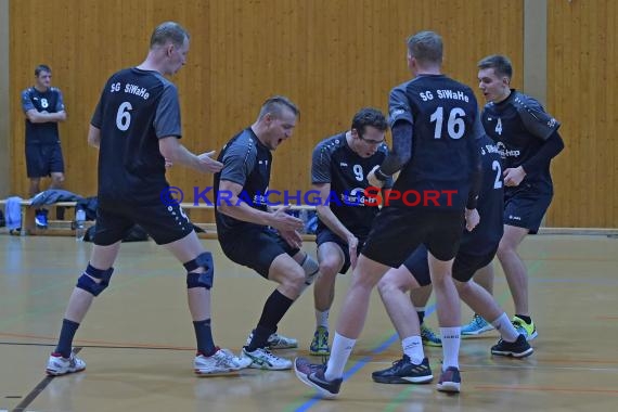 Volleyball Verbandsliga SG Sinsheim/Helmstadt vs VSG Kleinsteinbach (© Siegfried Lörz)