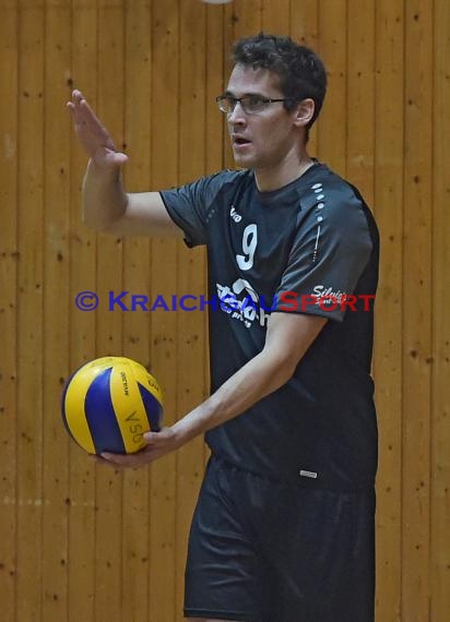 Volleyball Verbandsliga SG Sinsheim/Helmstadt vs VSG Kleinsteinbach (© Siegfried Lörz)