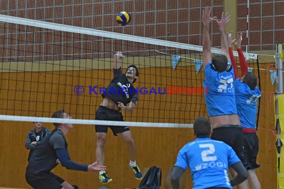 Volleyball Verbandsliga SG Sinsheim/Helmstadt vs VSG Kleinsteinbach (© Siegfried Lörz)