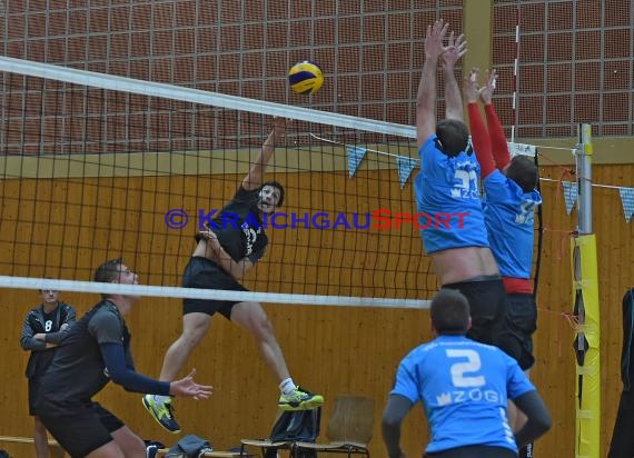 Volleyball Verbandsliga SG Sinsheim/Helmstadt vs VSG Kleinsteinbach (© Siegfried Lörz)