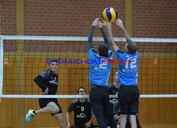 Volleyball Verbandsliga SG Sinsheim/Helmstadt vs VSG Kleinsteinbach (© Siegfried Lörz)