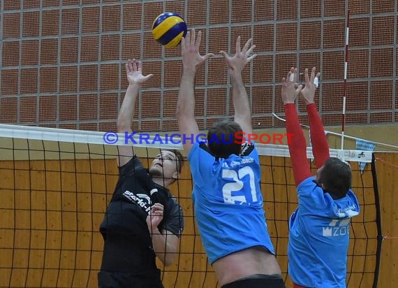 Volleyball Verbandsliga SG Sinsheim/Helmstadt vs VSG Kleinsteinbach (© Siegfried Lörz)