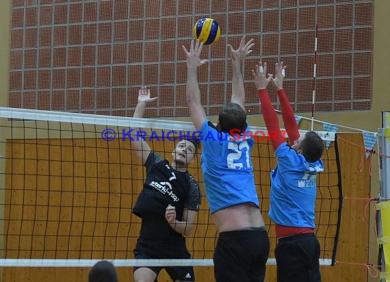 Volleyball Verbandsliga SG Sinsheim/Helmstadt vs VSG Kleinsteinbach (© Siegfried Lörz)