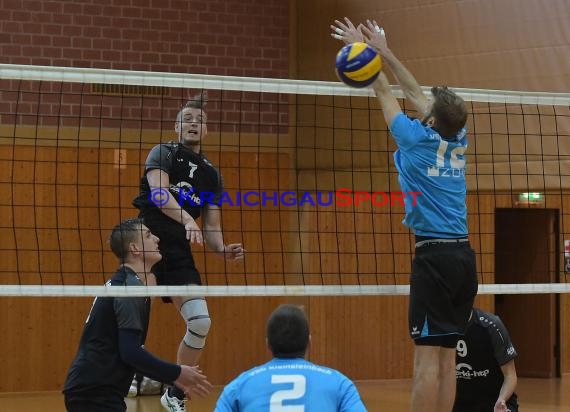 Volleyball Verbandsliga SG Sinsheim/Helmstadt vs VSG Kleinsteinbach (© Siegfried Lörz)