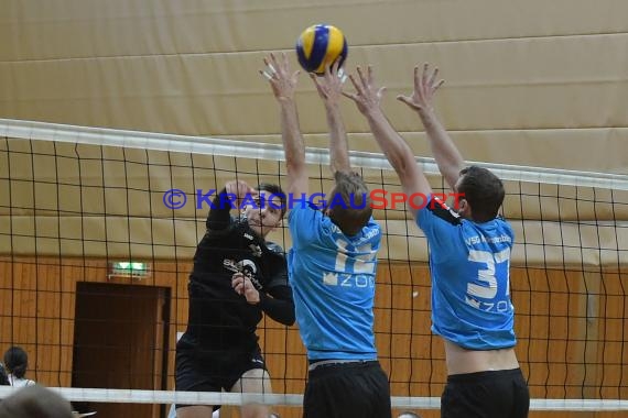 Volleyball Verbandsliga SG Sinsheim/Helmstadt vs VSG Kleinsteinbach (© Siegfried Lörz)