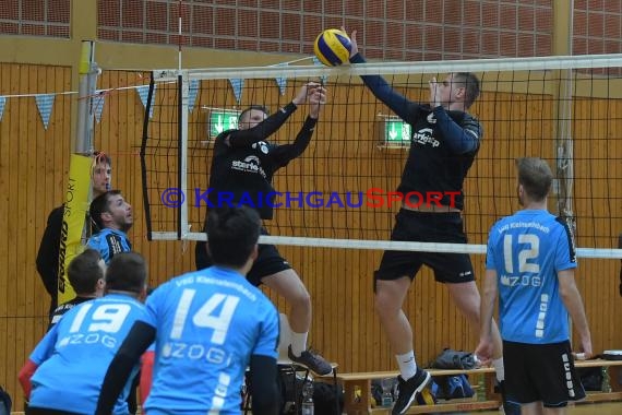 Volleyball Verbandsliga SG Sinsheim/Helmstadt vs VSG Kleinsteinbach (© Siegfried Lörz)