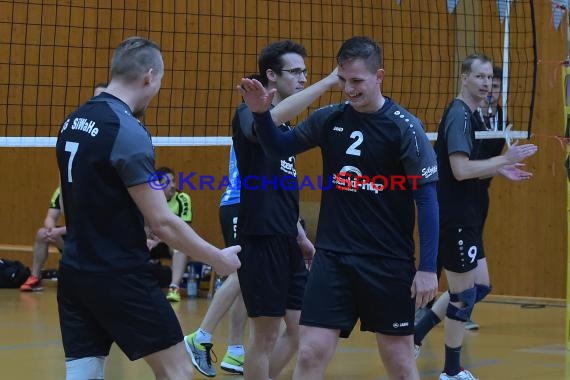 Volleyball Verbandsliga SG Sinsheim/Helmstadt vs VSG Kleinsteinbach (© Siegfried Lörz)