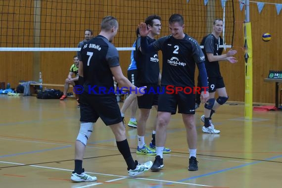 Volleyball Verbandsliga SG Sinsheim/Helmstadt vs VSG Kleinsteinbach (© Siegfried Lörz)