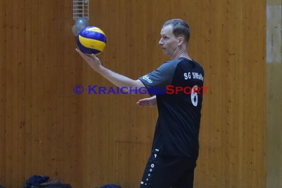 Volleyball Verbandsliga SG Sinsheim/Helmstadt vs VSG Kleinsteinbach (© Siegfried Lörz)