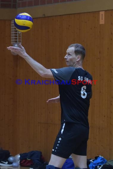 Volleyball Verbandsliga SG Sinsheim/Helmstadt vs VSG Kleinsteinbach (© Siegfried Lörz)