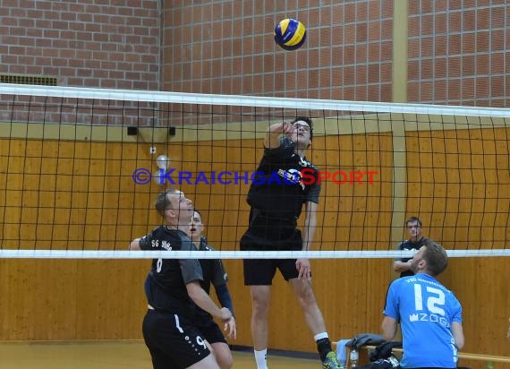 Volleyball Verbandsliga SG Sinsheim/Helmstadt vs VSG Kleinsteinbach (© Siegfried Lörz)