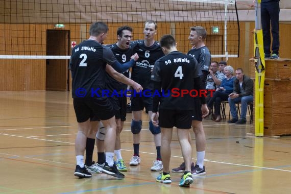 Volleyball Verbandsliga SG Sinsheim/Helmstadt vs VSG Kleinsteinbach (© Siegfried Lörz)