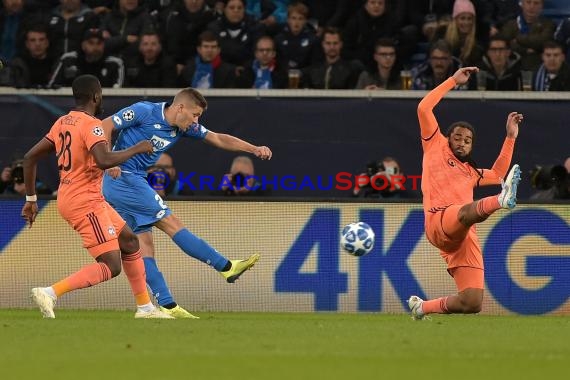 CL - 18/19 - TSG 1899 Hoffenheim vs. Olympique Lyon (© Kraichgausport / Loerz)