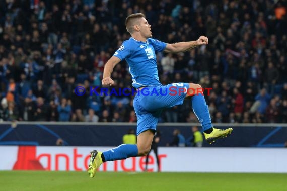 CL - 18/19 - TSG 1899 Hoffenheim vs. Olympique Lyon (© Kraichgausport / Loerz)