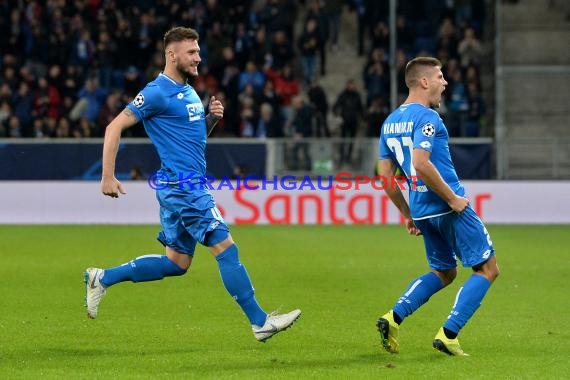 CL - 18/19 - TSG 1899 Hoffenheim vs. Olympique Lyon (© Kraichgausport / Loerz)