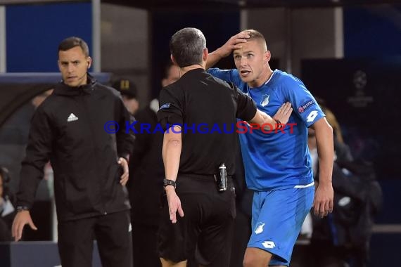 CL - 18/19 - TSG 1899 Hoffenheim vs. Olympique Lyon (© Kraichgausport / Loerz)