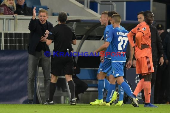 CL - 18/19 - TSG 1899 Hoffenheim vs. Olympique Lyon (© Kraichgausport / Loerz)