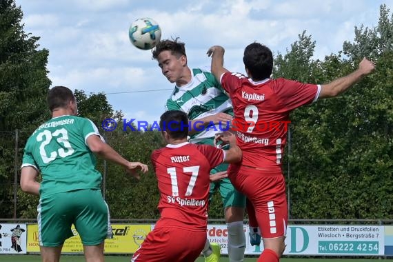 19/20 Verbandsliga Nordbaden FC Zuzenhausen vs SV Spielberg 10.08.2019 (© Siegfried Lörz)