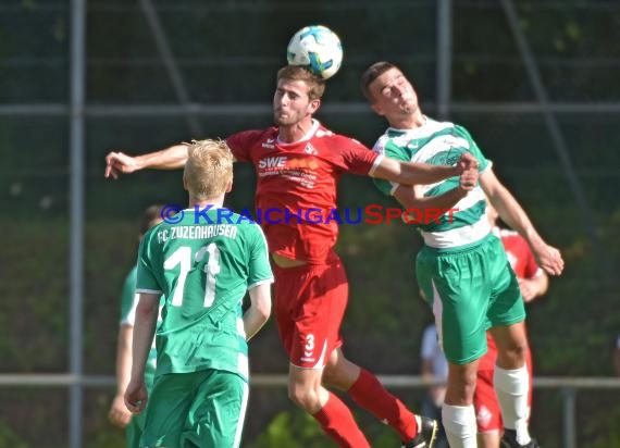 19/20 Verbandsliga Nordbaden FC Zuzenhausen vs SV Spielberg 10.08.2019 (© Siegfried Lörz)