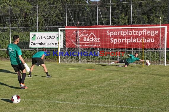 FC Zuzenhausen 1. Training 2021 (© Berthold Gebhard)