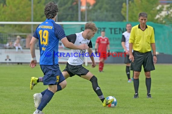 Saison 21/22 Kreisliga Sinsheim SG Waibstadt vs SV Gemmingen (© Siegfried Lörz)