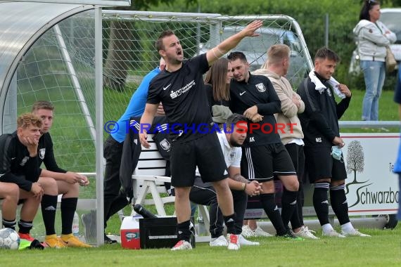 Saison 21/22 Kreisliga Sinsheim SG Waibstadt vs SV Gemmingen (© Siegfried Lörz)