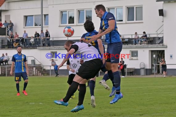 Saison 21/22 Kreisliga Sinsheim SG Waibstadt vs SV Gemmingen (© Siegfried Lörz)