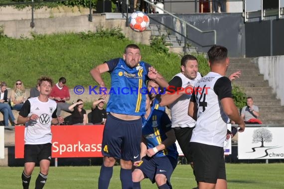 Saison 21/22 Kreisliga Sinsheim SG Waibstadt vs SV Gemmingen (© Siegfried Lörz)