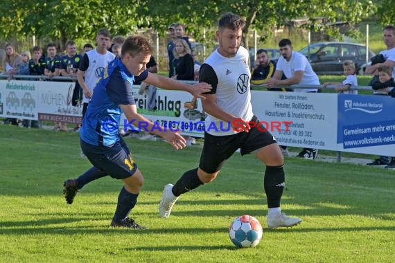 Saison 21/22 Kreisliga Sinsheim SG Waibstadt vs SV Gemmingen (© Siegfried Lörz)