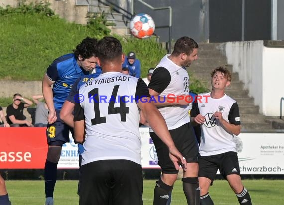 Saison 21/22 Kreisliga Sinsheim SG Waibstadt vs SV Gemmingen (© Siegfried Lörz)