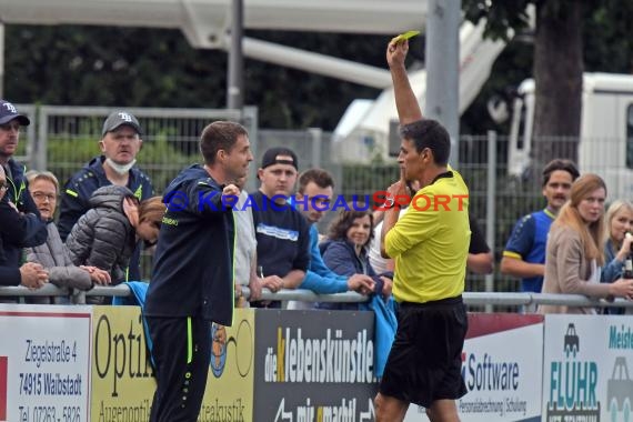 Saison 21/22 Kreisliga Sinsheim SG Waibstadt vs SV Gemmingen (© Siegfried Lörz)