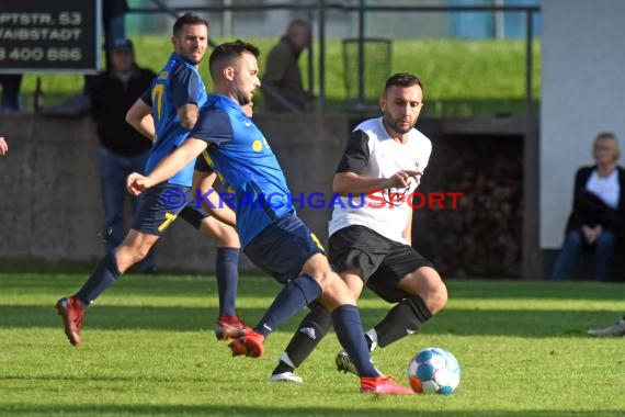 Saison 21/22 Kreisliga Sinsheim SG Waibstadt vs SV Gemmingen (© Siegfried Lörz)