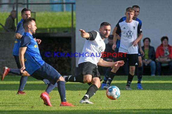 Saison 21/22 Kreisliga Sinsheim SG Waibstadt vs SV Gemmingen (© Siegfried Lörz)