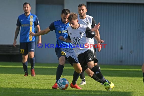 Saison 21/22 Kreisliga Sinsheim SG Waibstadt vs SV Gemmingen (© Siegfried Lörz)