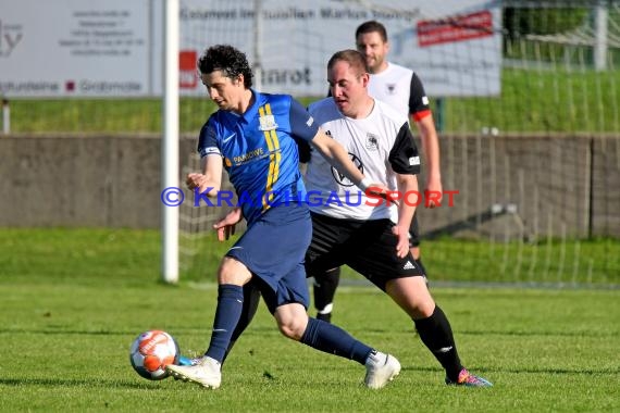 Saison 21/22 Kreisliga Sinsheim SG Waibstadt vs SV Gemmingen (© Siegfried Lörz)