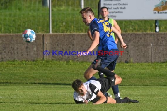 Saison 21/22 Kreisliga Sinsheim SG Waibstadt vs SV Gemmingen (© Siegfried Lörz)