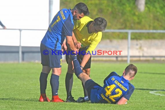 Saison 21/22 Kreisliga Sinsheim SG Waibstadt vs SV Gemmingen (© Siegfried Lörz)