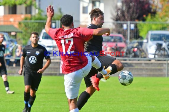 Saison 21/22 Kreisklasse A - TSV Angelnachtal vs FC Weiler (© Siegfried Lörz)